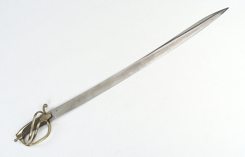 Detail of Russian S-bar hilted sword by unknown