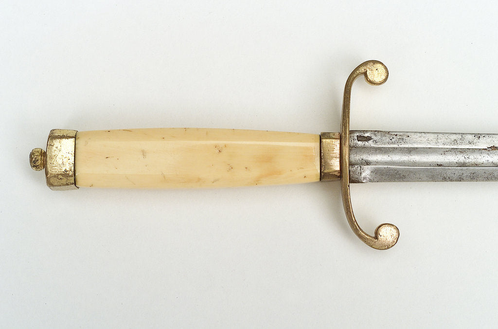 Detail of Straight-bladed dirk by Gibbins