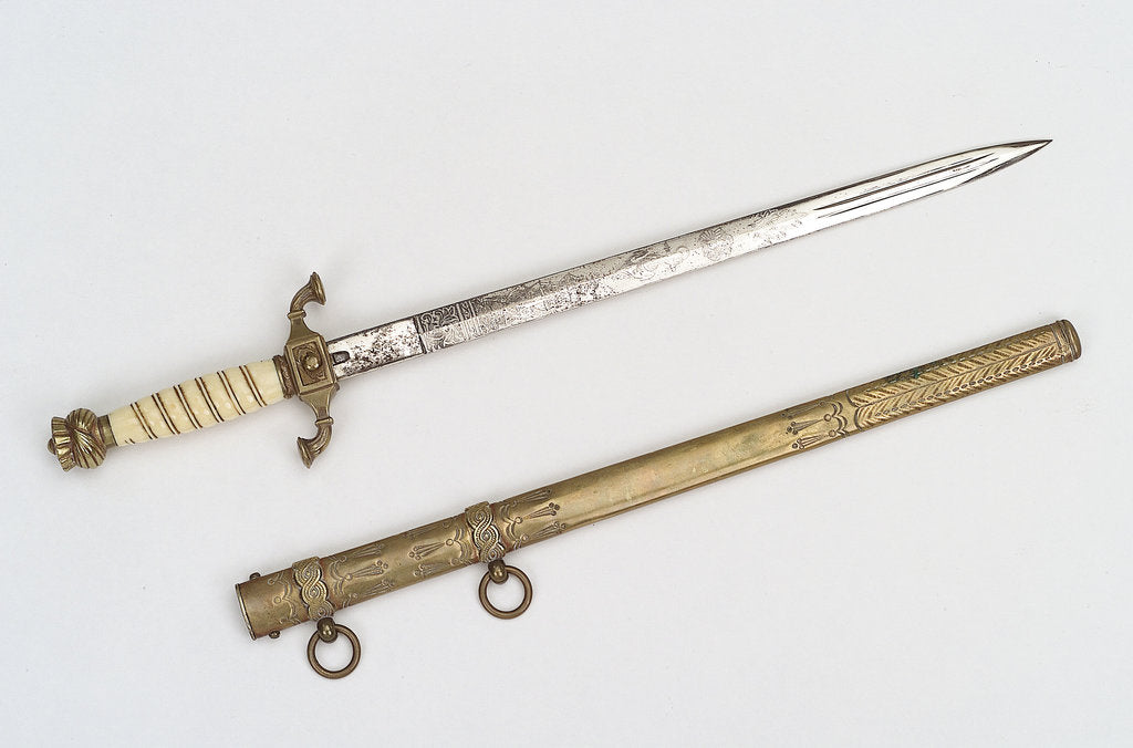 Detail of Turkish dirk by unknown