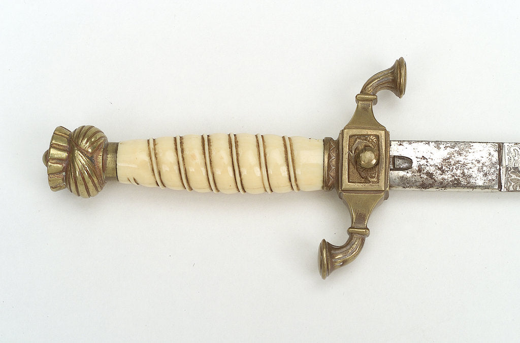 Detail of Turkish dirk by unknown