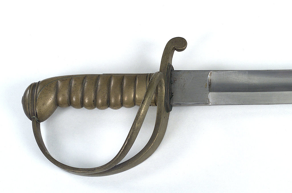 Detail of Metropolitan Police sword by unknown