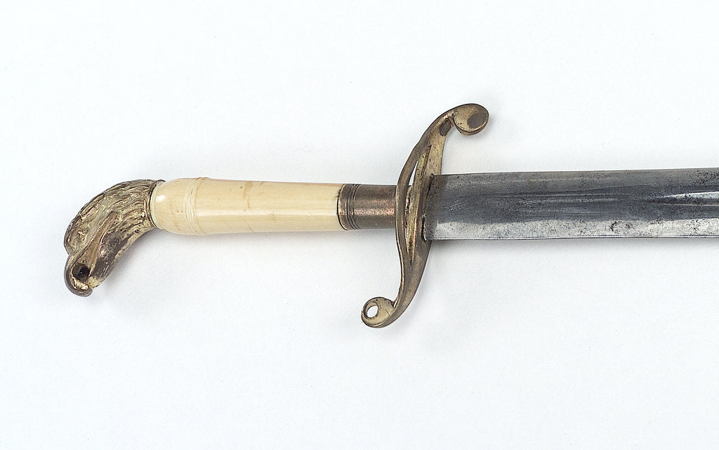 Detail of American dirk by unknown