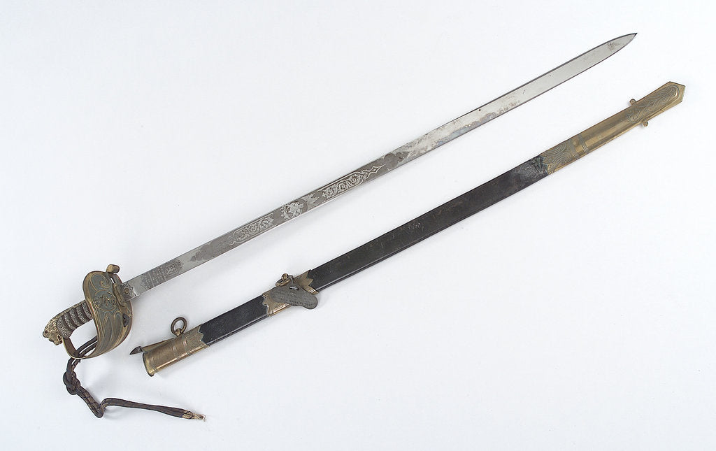 Detail of Presentation sword by Henry Wilkinson