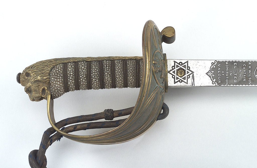 Detail of Presentation sword by Henry Wilkinson