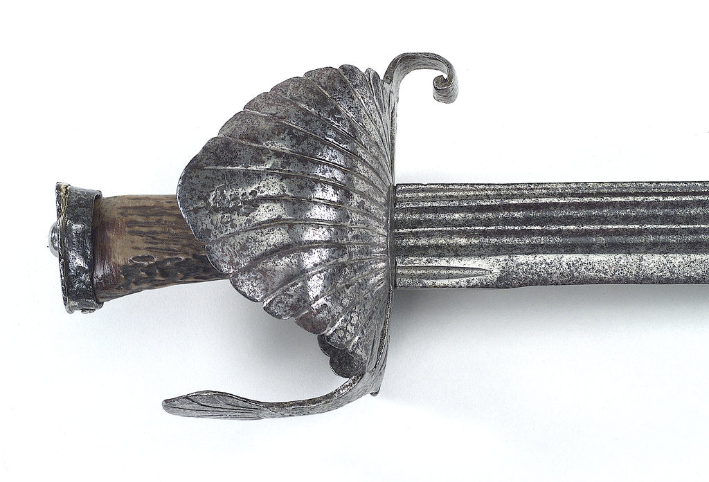 Detail of Hilt of hanger (sword) by unknown