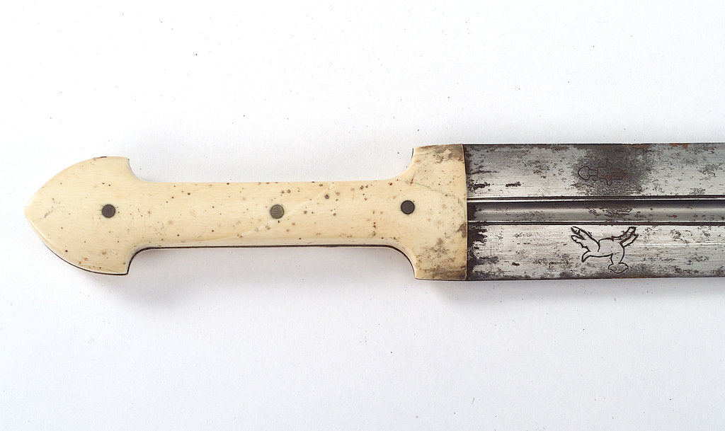 Detail of Caucasian kindjal by unknown