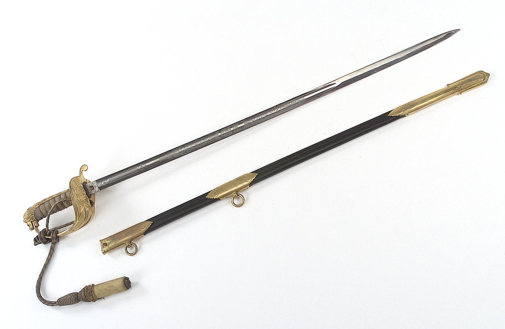 Detail of Peruvian sword by J. Starkey