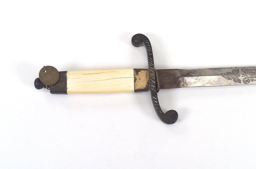 Detail of Russian dirk by unknown