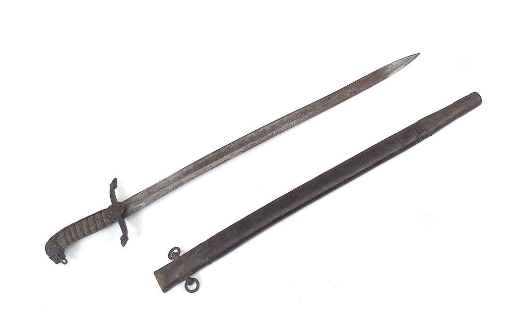 Detail of Dirk, after 1856, which belonged to Captain H.C. Lockyer by unknown