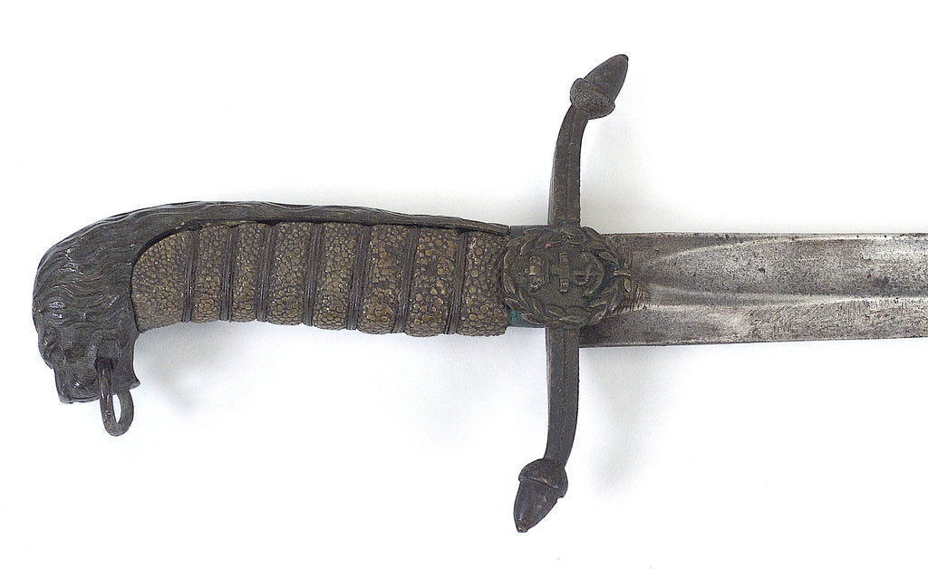 Detail of Dirk, after 1856, which belonged to Captain H.C. Lockyer by unknown