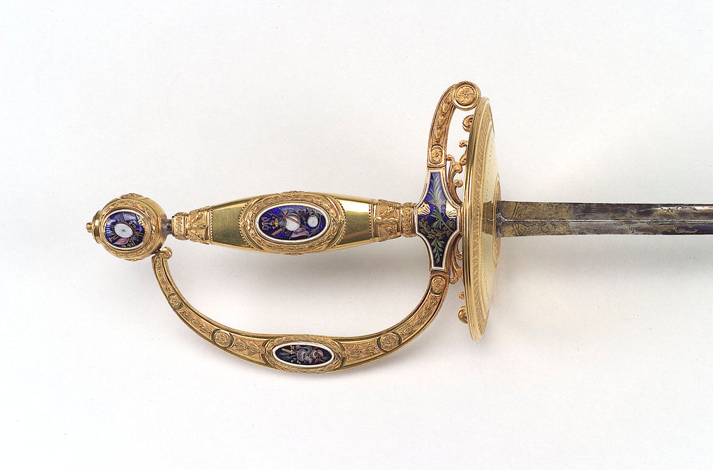 Detail of Presentation sword by James Morisset