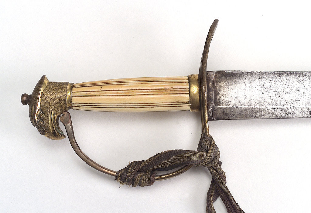 Detail of Slotted hilt sword by Osborn