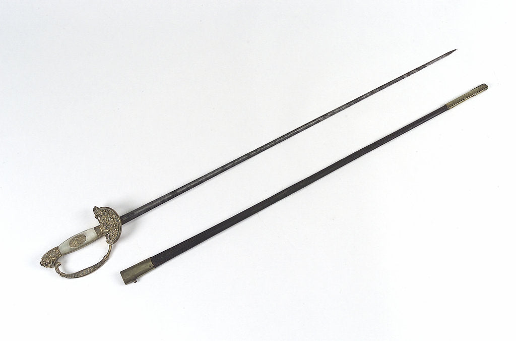 Detail of Dutch sword by unknown