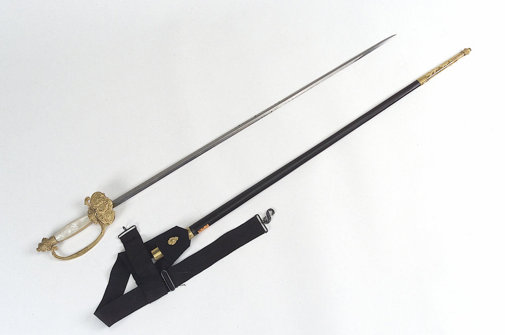 Detail of Chinese Maritime Customs small-sword by unknown