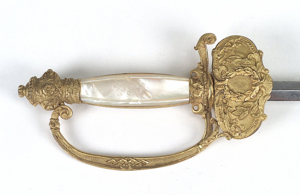 Detail of Chinese Maritime Customs small-sword by unknown