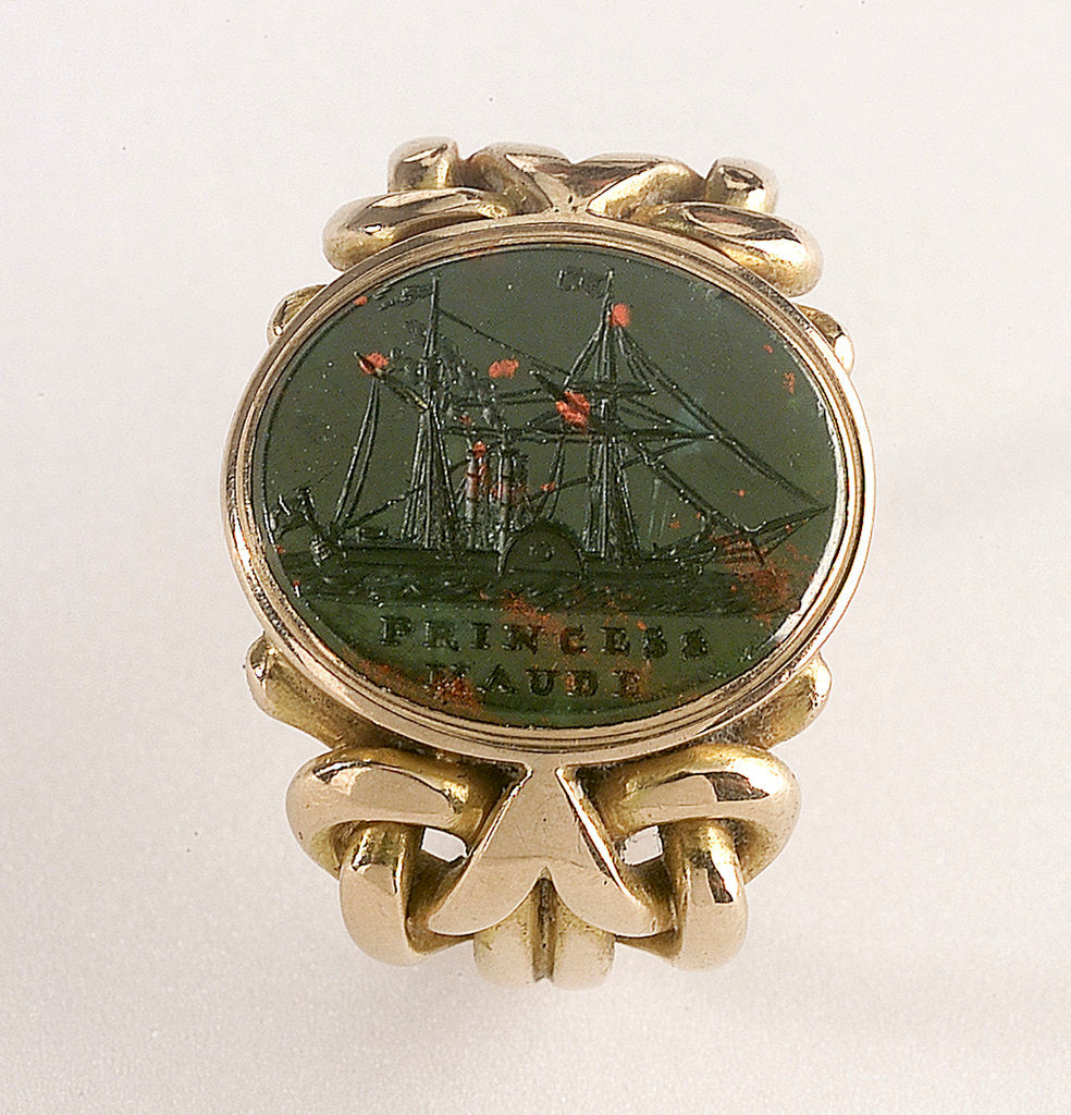 Detail of Signet ring by unknown