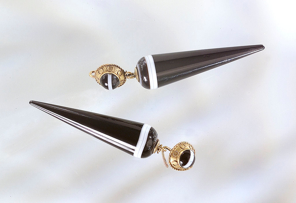 Detail of Earrings by unknown
