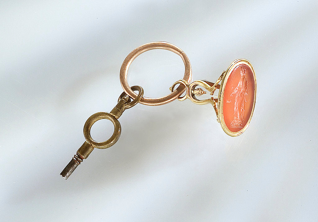 Detail of Gold fob seal by unknown