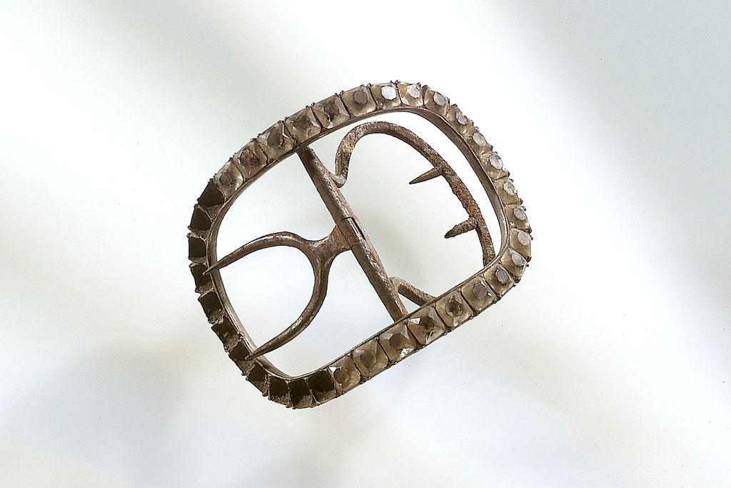 Detail of Shoe buckle by unknown