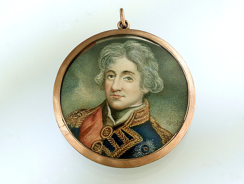 Detail of Gold pendant by John Hoppner