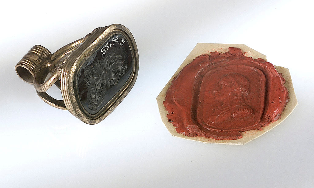 Detail of Fob seal by unknown