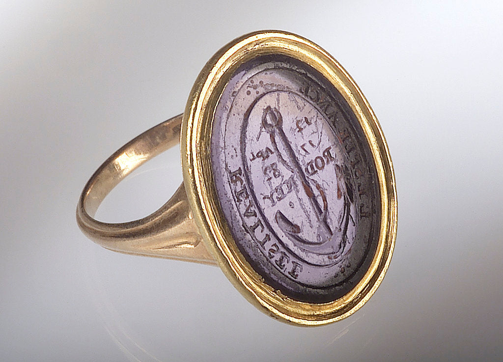 Detail of Gold ring by Tassie