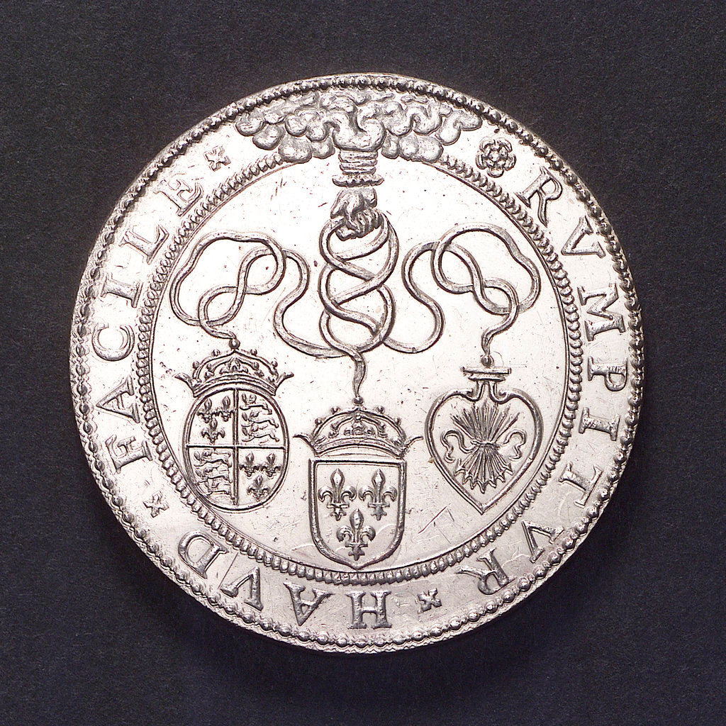 Detail of Medal commemorating the Allied expedition to Cadiz, 1596; obverse by unknown