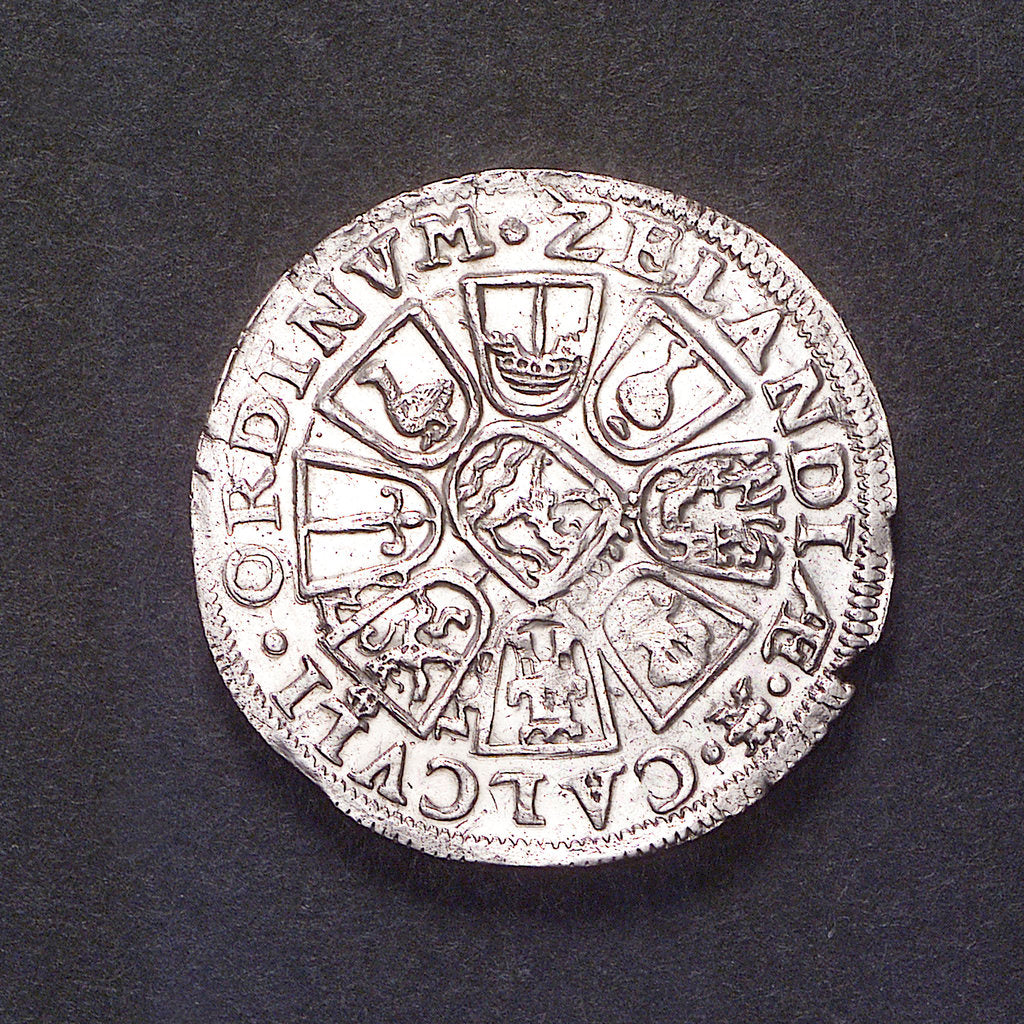 Detail of Counter commemorating the defeat of the Spanish Armada, 1588; reverse by unknown