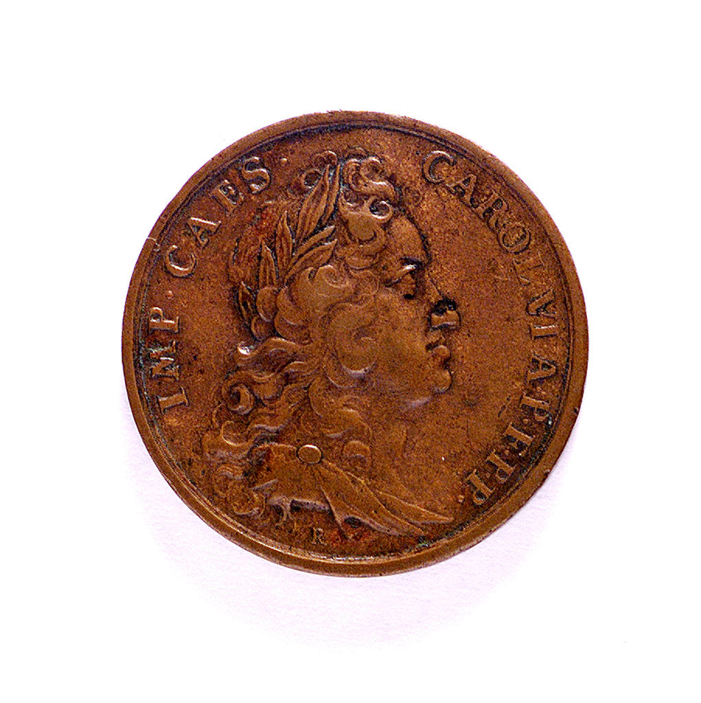 Detail of Medal commemorating the Battle of Cape Passaro, 1718; reverse by B. Richter