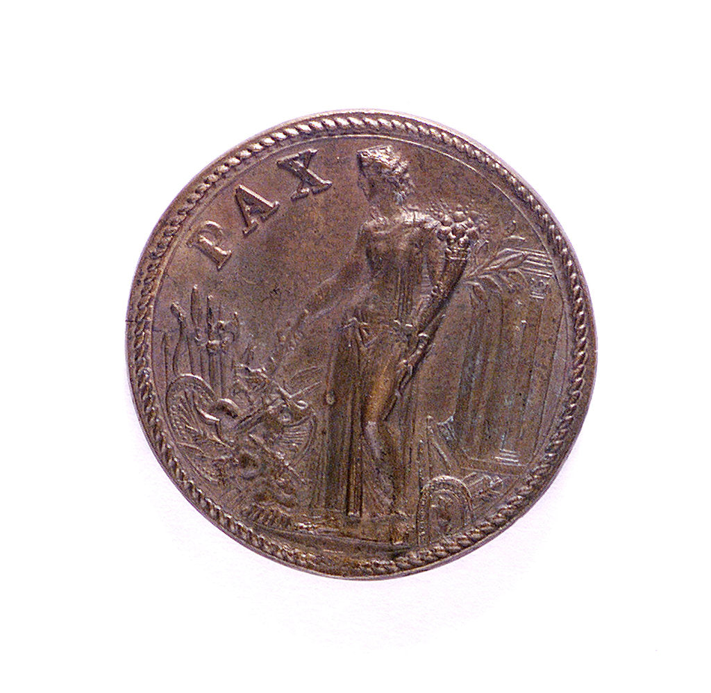 Detail of Medal commemorating peace after the Battle of Lepanto; reverse by G.F. Bonzagna