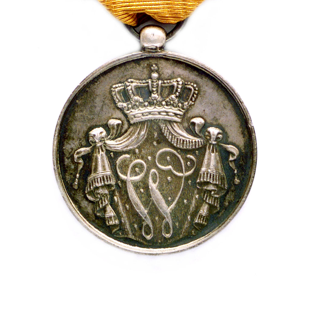 Detail of Medal commemorating the Dutch marine service; reverse by unknown