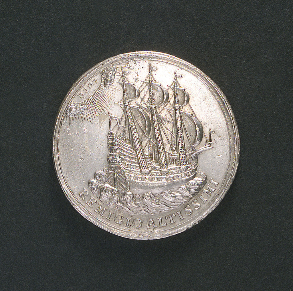 Detail of Medal commemorating the capture of Brunswick, 1671; reverse by J. Bensheimer
