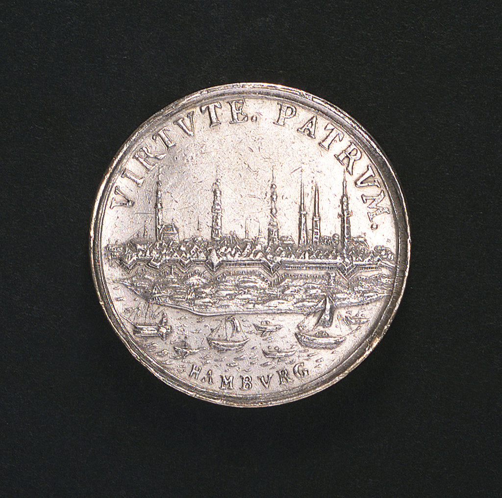 Detail of Medal commemorating the pirate Claus Störtzenbecher (died 1401); reverse by unknown