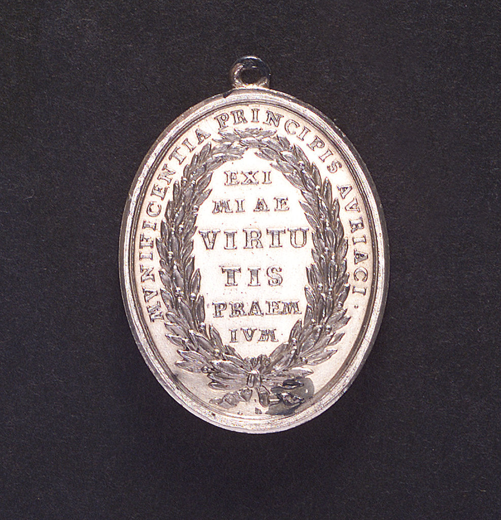 Detail of Medal commemorating the Battle of Dogger Bank, 1781; reverse by J.H. Schepp
