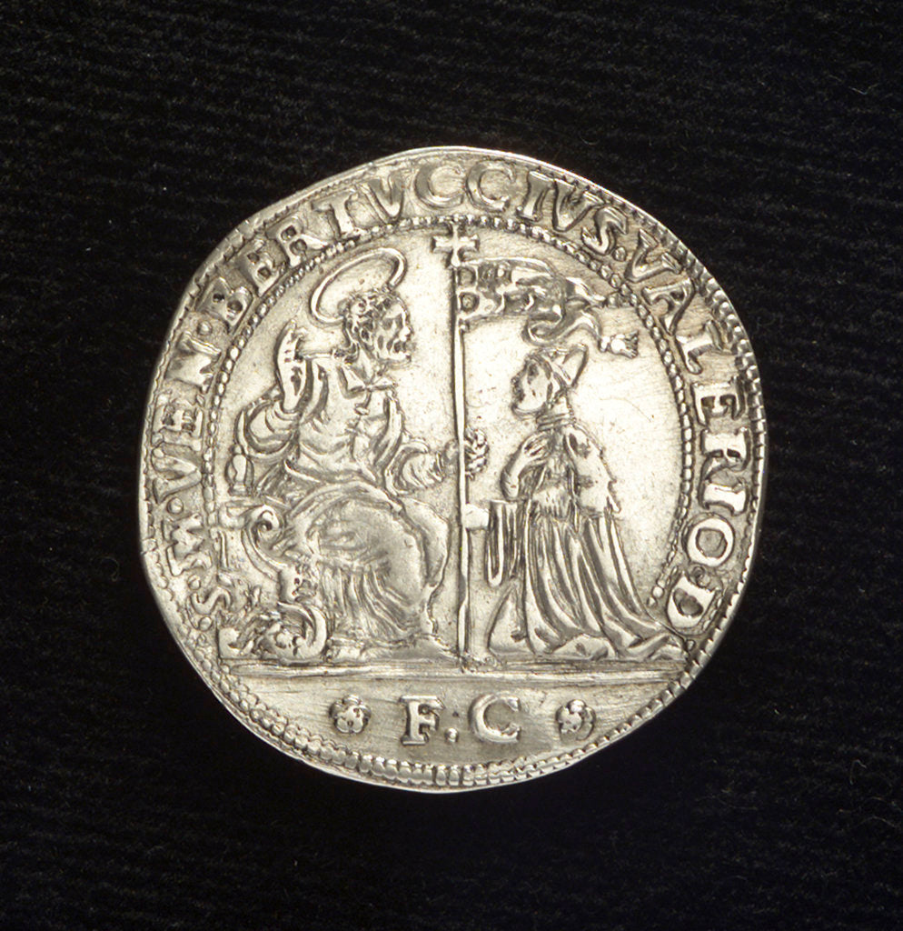 Detail of Counter commemorating the victory off the Dardanelles, 1656; obverse by F. Corner