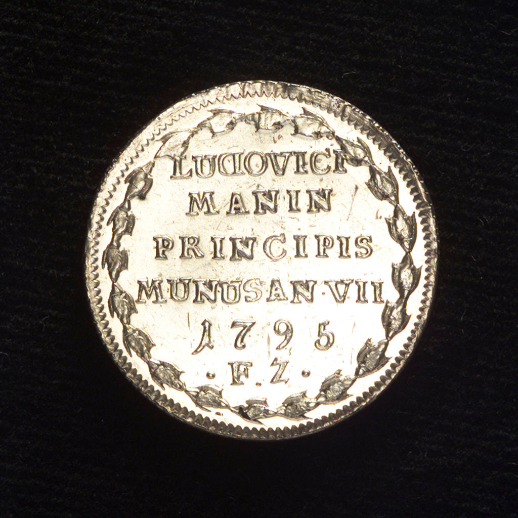 Detail of Counter commemorating peace with the Barbary pirates, 1795; reverse by Francesco Zane