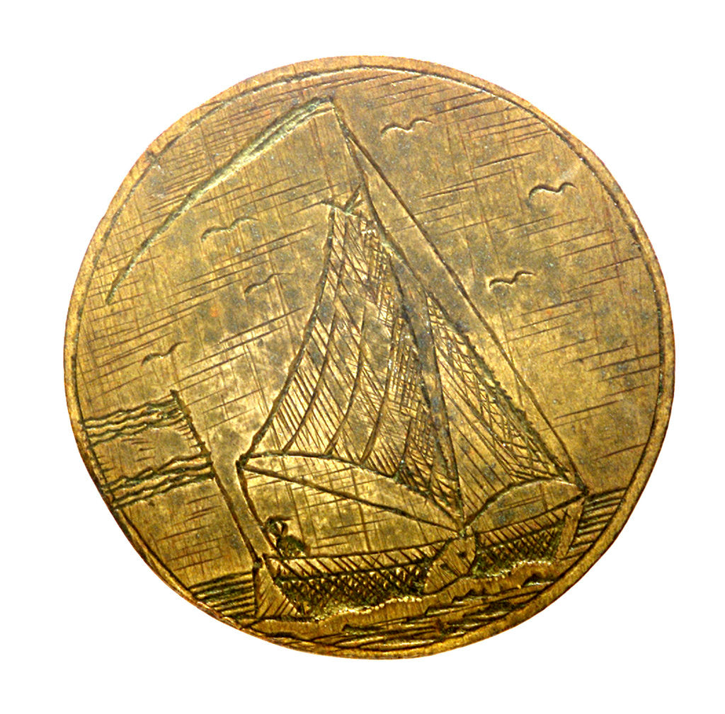 Detail of Lighterman's badge; obverse by unknown