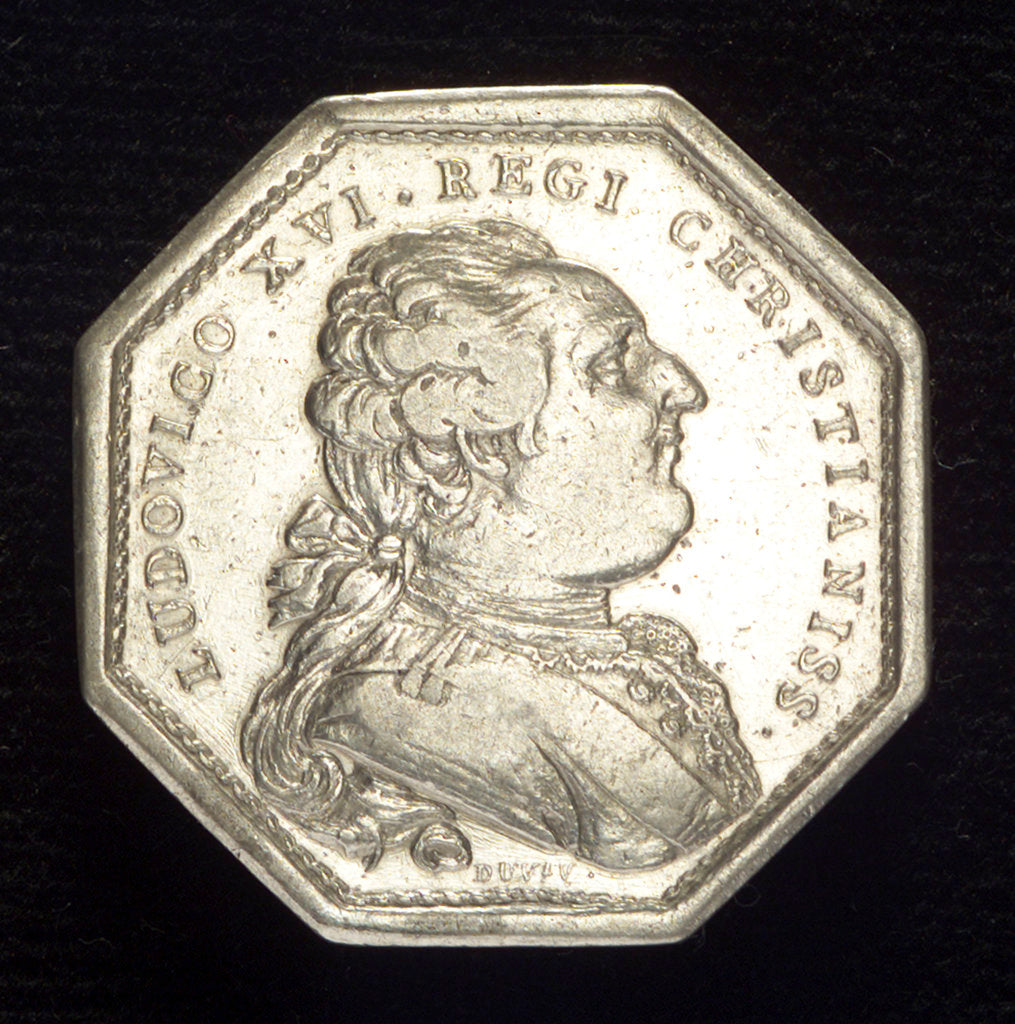 Detail of Commemorative medal presented as a gift from the Clergy to the Navy; obverse by B. Duvivier