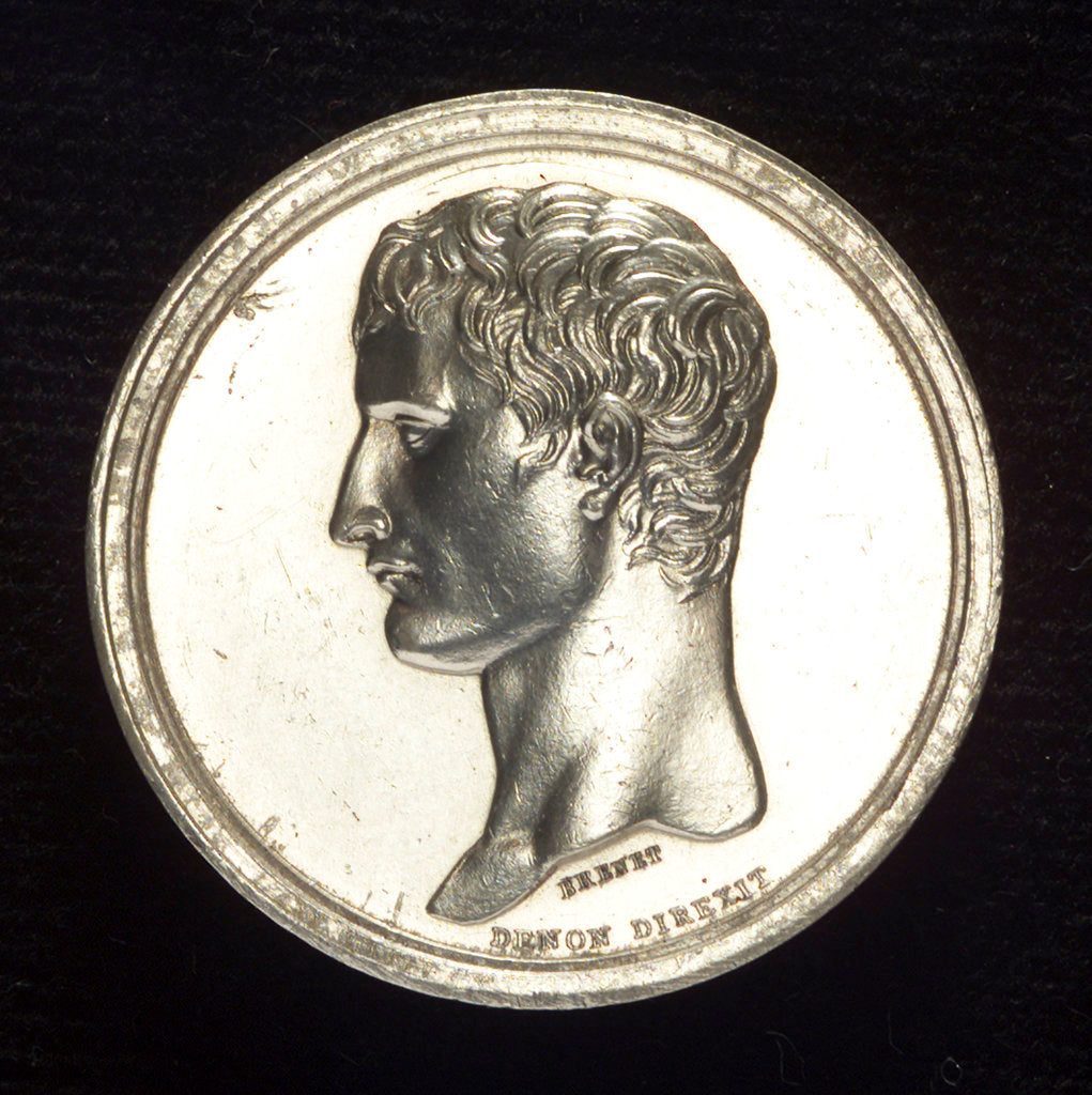 Detail of Medal commemorating the projected invasion of England, 1804; obverse by N. G. Brenet