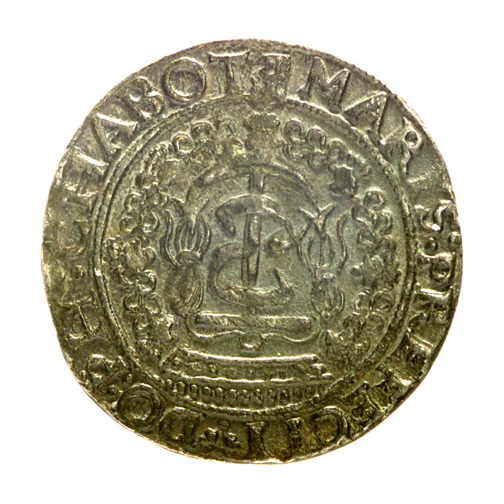 Detail of Counter commemorating Admiral Philippe Chabot, Comte de Charny (died 1543); obverse by unknown