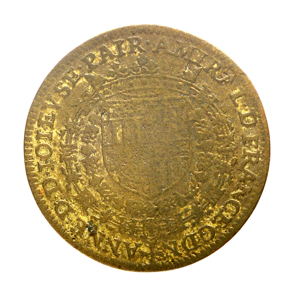 Detail of Counter commemorating Admiral Duc de Joyeuse, (1561-1587); obverse by unknown