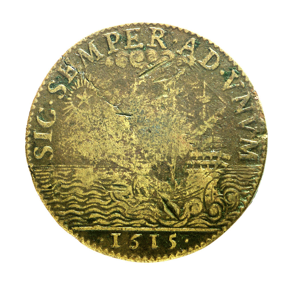 Detail of Counter commemorating Henri, Duc de Montmorency et Damville (1595-1632); reverse by unknown