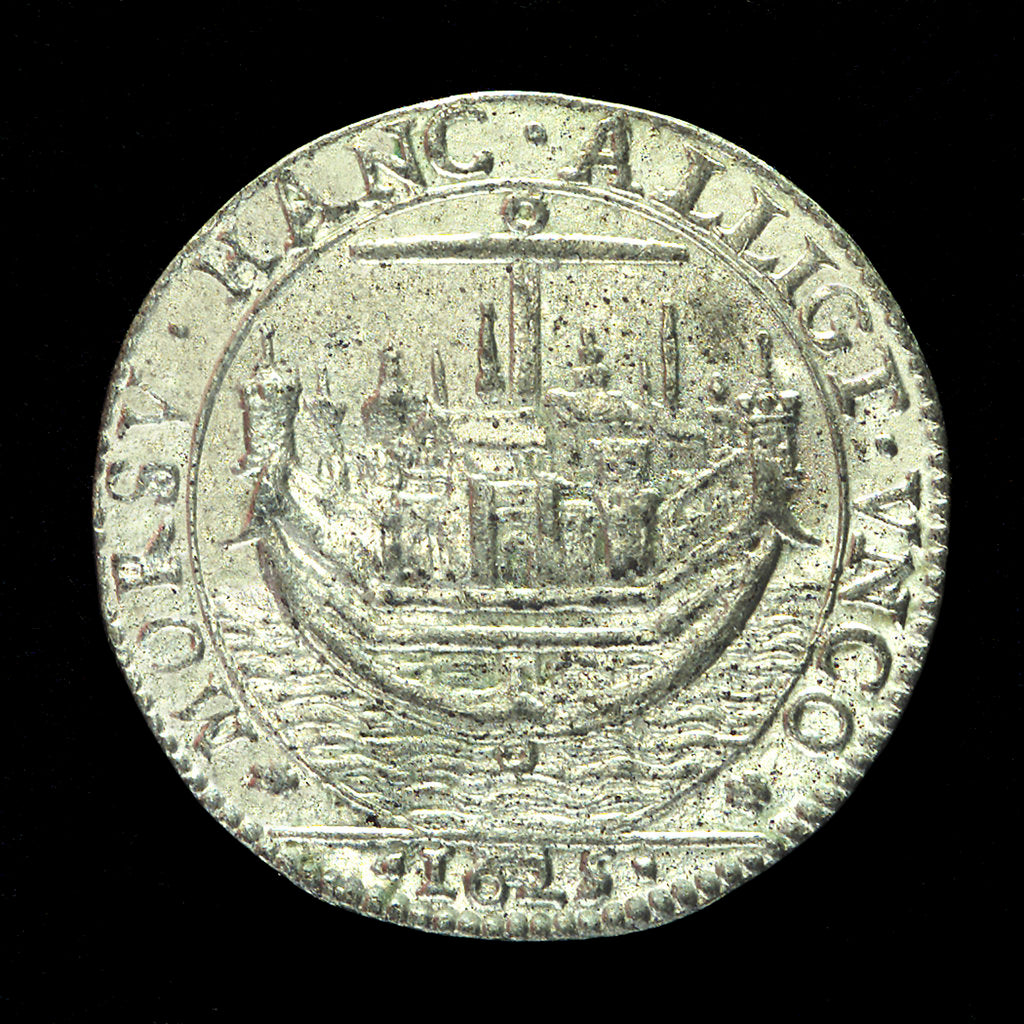 Detail of Counter commemorating Henri, Duc de Montmorency et Damville (1595-1632); reverse by unknown