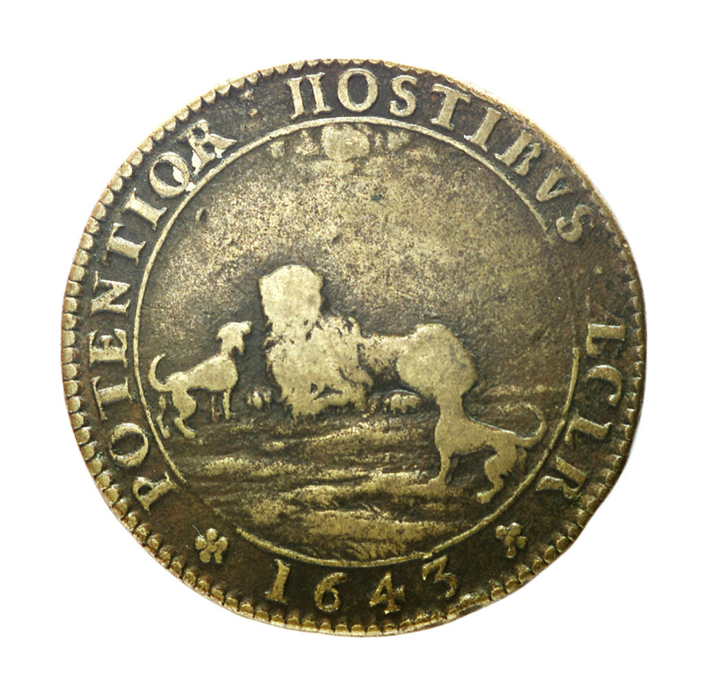 Detail of Medal commemorating the death of Cardinal Richelieu, 1642; reverse by unknown