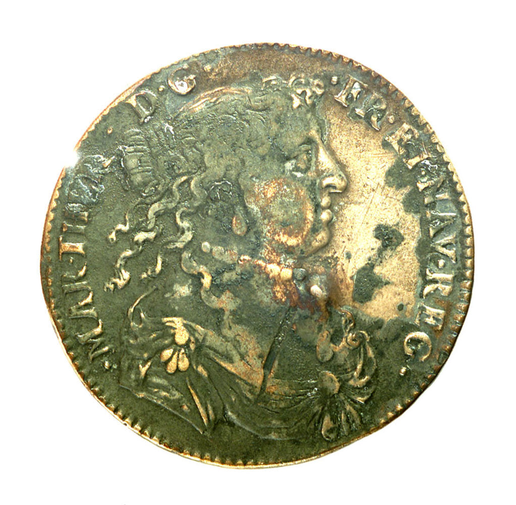 Detail of Counter commemorating Queen Marie Ther by unknown