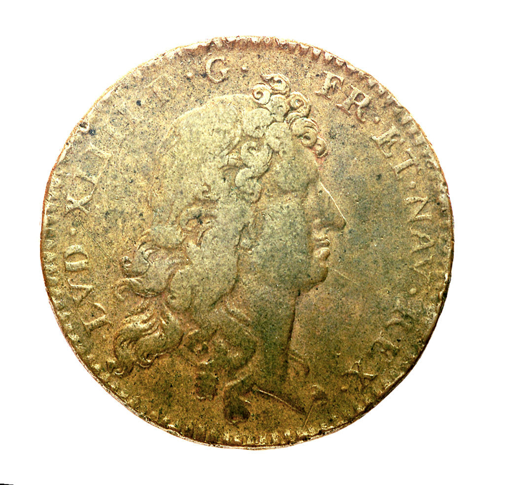 Detail of Counter for Marine pensions; obverse by unknown