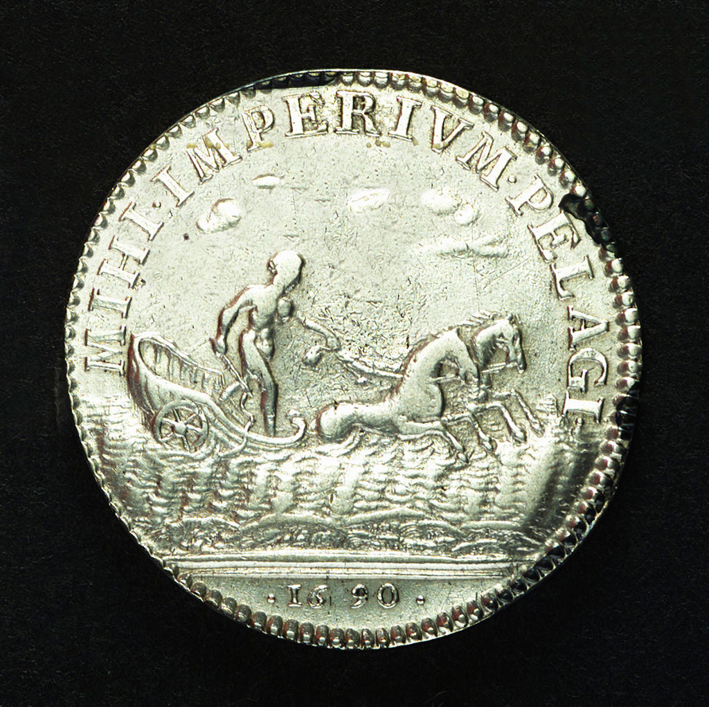 Detail of Counter commemorating the victory over the Dutch; reverse by unknown