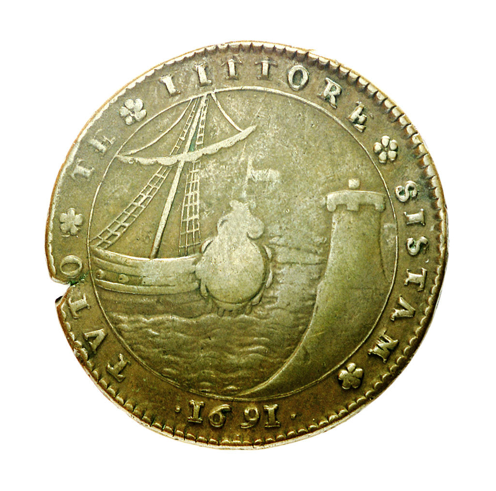 Detail of Counter commemorating F. Baudot, the King's Councillor; reverse by unknown