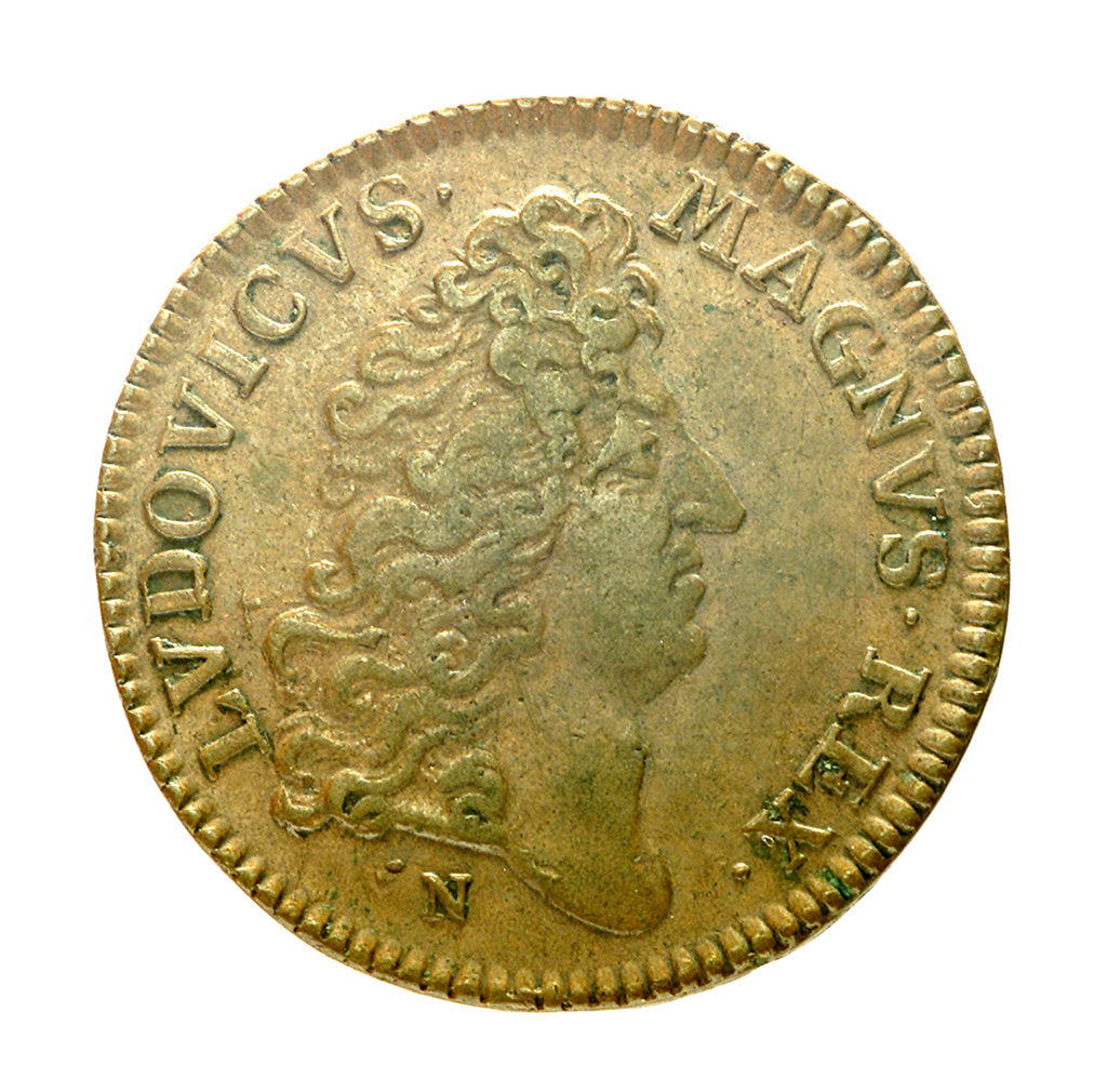 Detail of Counter commemorating fighting in the Levant; obverse by J. Nilis