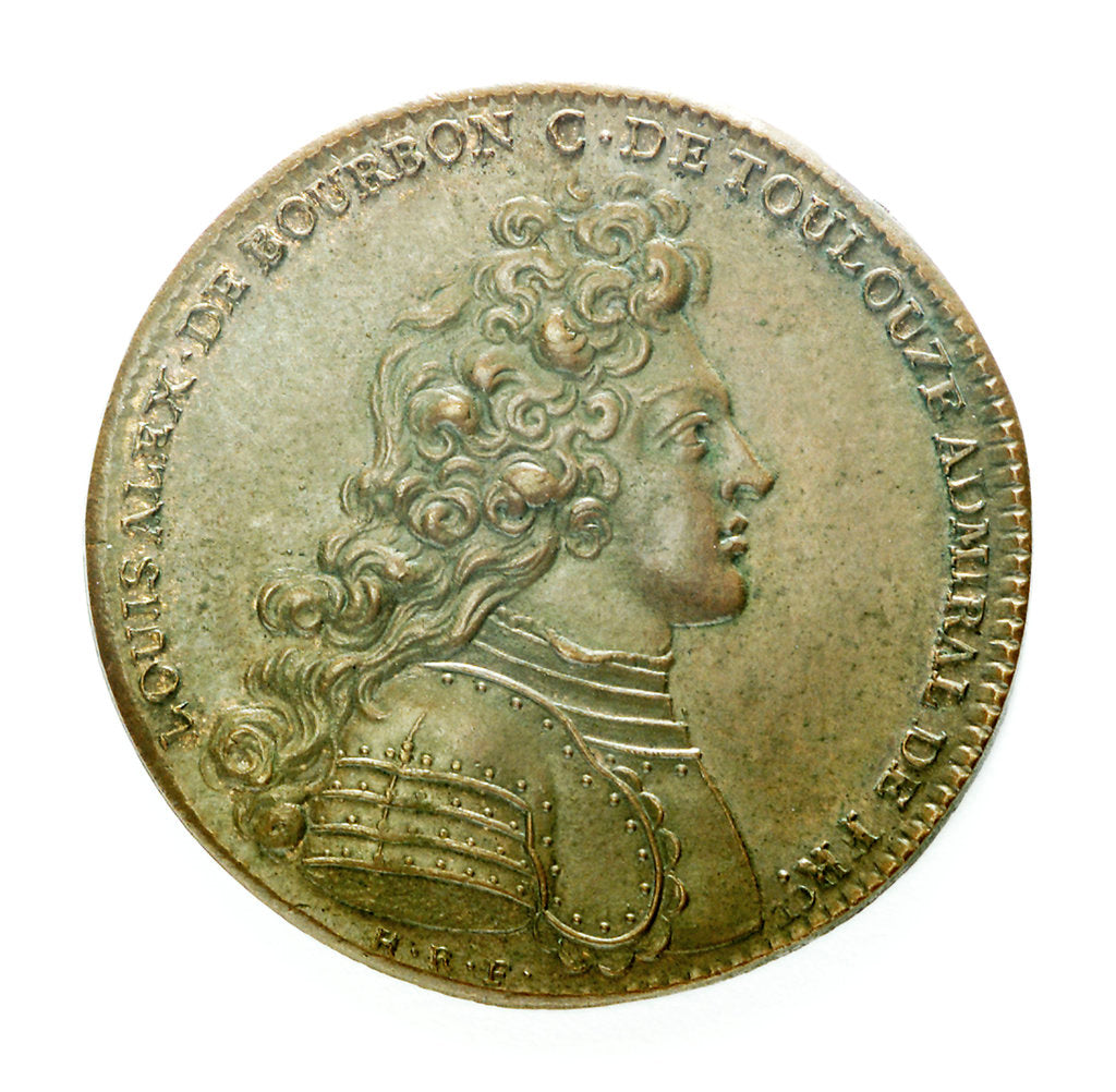 Detail of Commemorative counter; obverse by H. Roussel